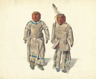 Cree Indian Lalki autorstwa Jane Iverson