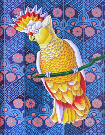 Kakadu, 2016, autorstwa Jane Tattersfield