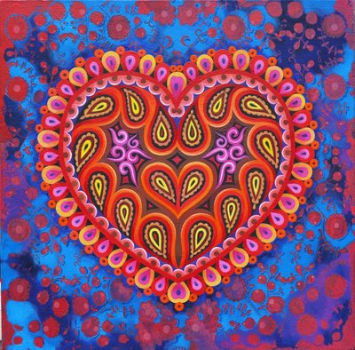 Serce, 2016, autorstwa Jane Tattersfield