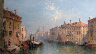 Canal Grande, Wenecja, Włochy, ok. 1875 autorstwa Jane Vivian