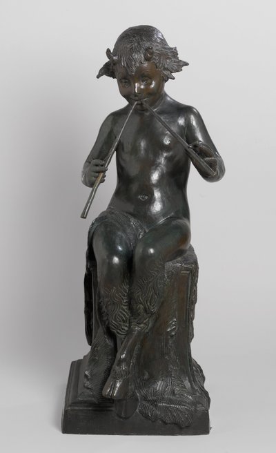 Siedzący faun autorstwa Janet Scudder