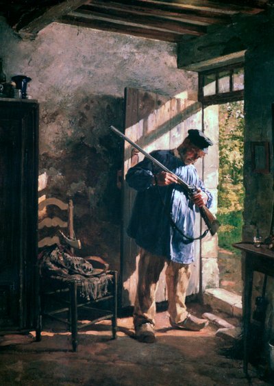 Przed polowaniem, 1883 autorstwa Janez Šubic