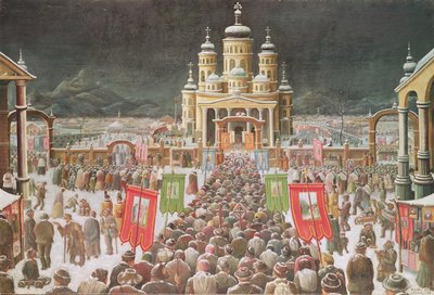 Wielka Procesja autorstwa Janos Gajdos