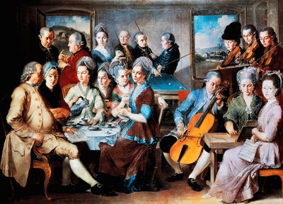Rodzina Remy autorstwa Januarius Zick