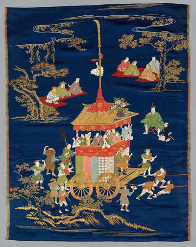 Haftowana Fukusa autorstwa Japan, late 19th early 20th century