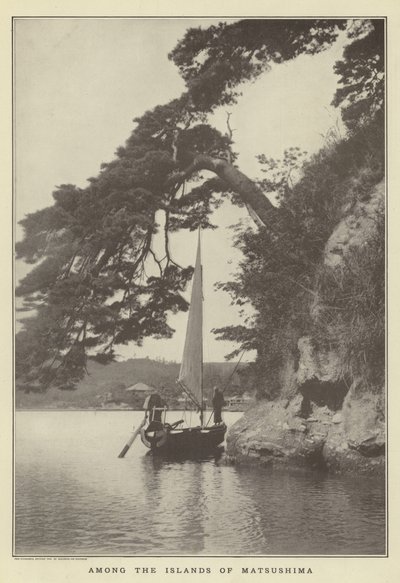Wśród wysp Matsushima autorstwa Japanese Photographer