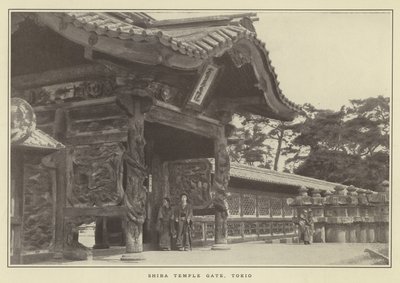 Brama Świątyni Shiba, Tokio autorstwa Japanese Photographer