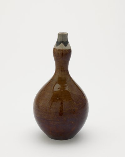 Butelka sake w kształcie tykwy, Nagayo, prefektura Nagasaki, okres Edo, początek XVIII-pocz. XIX w. (ceramika) autorstwa Japanese School