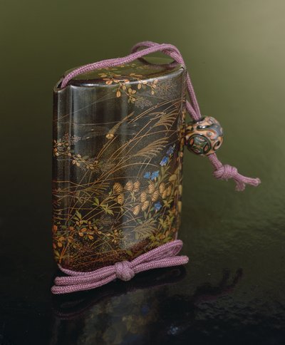 Futerał Inro, Okres Edo (1603-1867) (lakier) autorstwa Japanese School