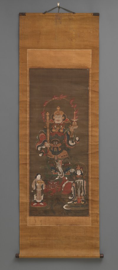 Kakemono, początek XV wieku autorstwa Japanese School