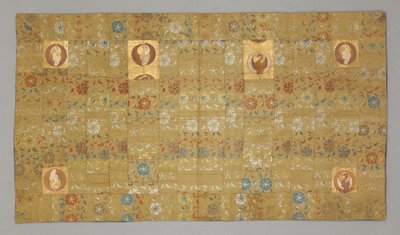 Kesa, c.1688-1703 (Jedwabna tkanina: połatana i zszyta) autorstwa Japanese School