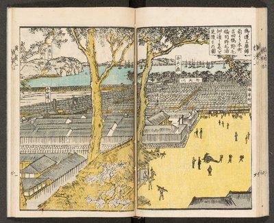 Mapy 198.b.21, f.19r, Widoki Jokohamy autorstwa Japanese School