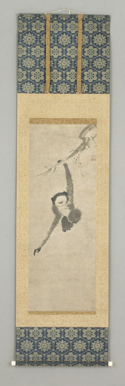 Małpa autorstwa Japanese School