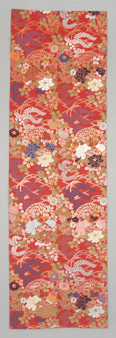 Fragment Obi autorstwa Japanese School