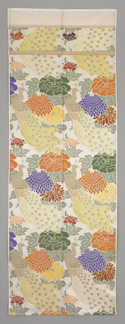 Fragment Obi autorstwa Japanese School