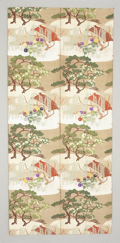 Fragment Obi autorstwa Japanese School