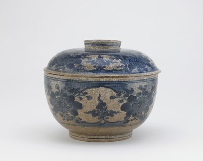 Miska do serwowania z pokrywką, Arita, prefektura Saga, okres Edo, koniec XVII w. (ceramika) autorstwa Japanese School