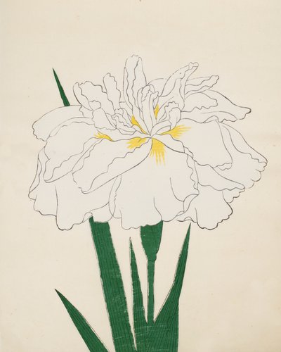 Ujaku-No Nagisa. 61, 1890 r autorstwa Japanese School