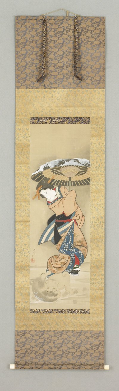 Obraz ukiyo autorstwa Japanese School