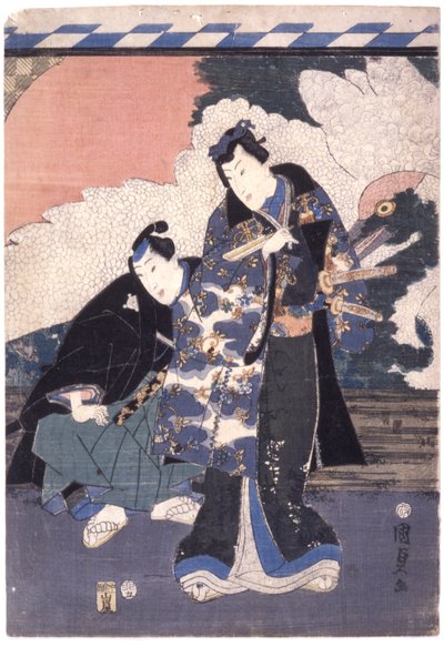 Unchited (Segawa Kikunojo V/Shinzo Funahashi) autorstwa Japanese School