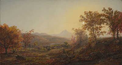 Jesień na Górze Chocorua, 1869 autorstwa Jasper Francis Cropsey