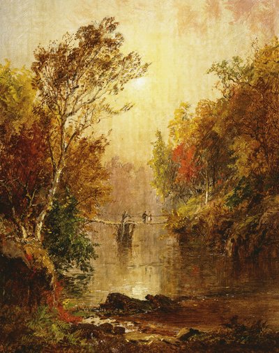 Jesień na Wawayandzie, 1877 autorstwa Jasper Francis Cropsey
