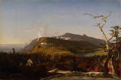 Dom górski Catskill autorstwa Jasper Francis Cropsey