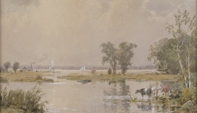 Hackensack Meadows autorstwa Jasper Francis Cropsey