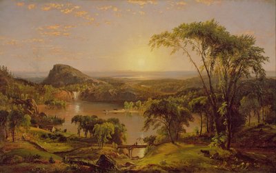 Lato, Jezioro Ontario autorstwa Jasper Francis Cropsey