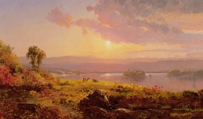 Rzeka Susquehanna, 1876 autorstwa Jasper Francis Cropsey