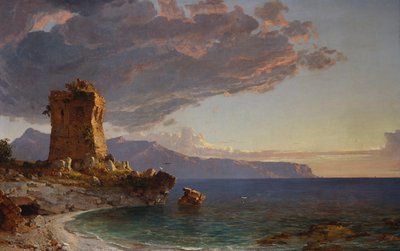 Wyspa Capri, 1893 autorstwa Jasper Francis Cropsey