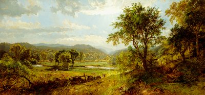 Rzeka Tartak, autorstwa Jasper Francis Cropsey