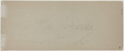 Widok na góry [verso] autorstwa Jasper Francis Cropsey