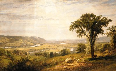Wyoming Valley, Pensylwania, 1864. autorstwa Jasper Francis Cropsey