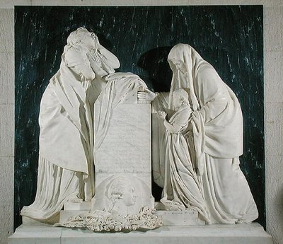 Pomnik w sercu Victora Charpentiera (1732-76) hrabiego d
