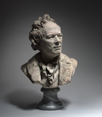 Portret Christopha Willibalda Glucka, ok. 1775 r. autorstwa Jean Antoine Houdon