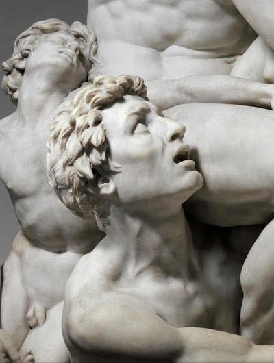 Szczegół Ugolino i jego synów autorstwa Jean Baptiste Carpeaux