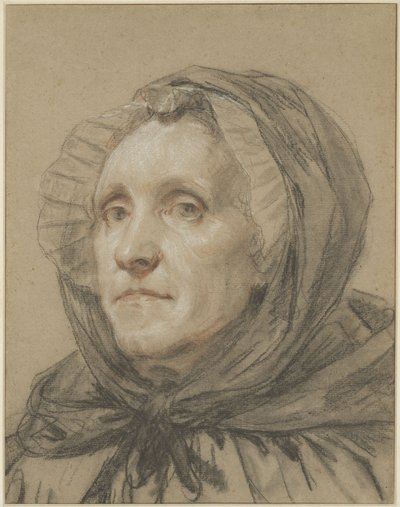 Portret matki artysty autorstwa Jean-Baptiste Greuze