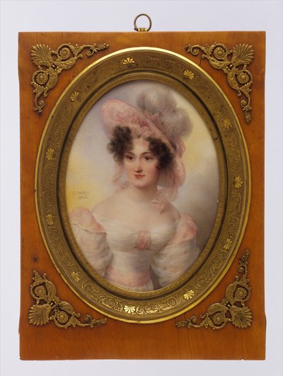 Pani Rufus Prime (Augusta Temple Palmer, 1807-1840) autorstwa Jean-Baptiste Isabey