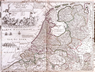 Holandia autorstwa Jean Baptiste Nolin