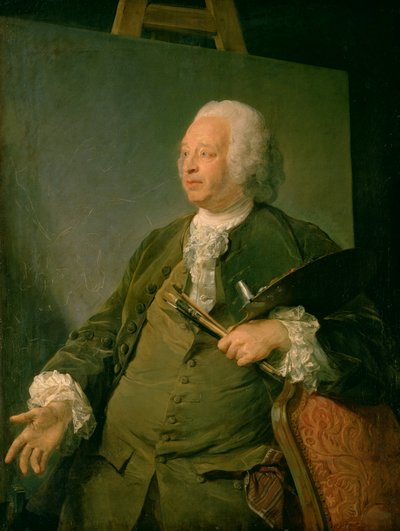 Portret Jean-Baptiste Oudry, ok. 1753 (olej na płótnie) autorstwa Jean Baptiste Perronneau