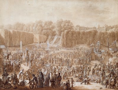 Święto św. Chmury autorstwa Jean Charles Develly