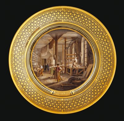Porcelana Sevres, ok.1820-1835 (porcelana) autorstwa Jean Charles Develly