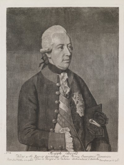 Józef II, cesarz Austrii autorstwa Jean-Étienne Liotard
