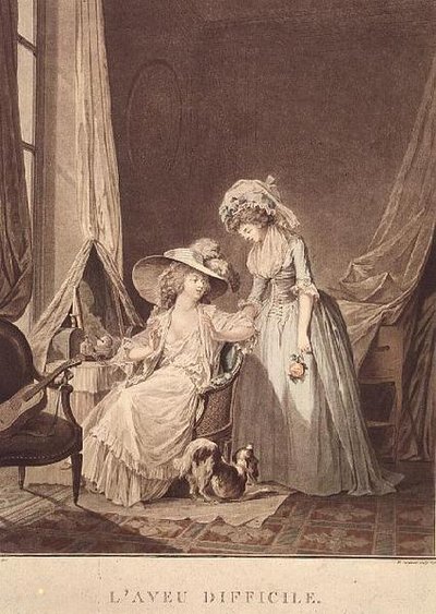 Trudna spowiedź autorstwa Jean Francois Janinet