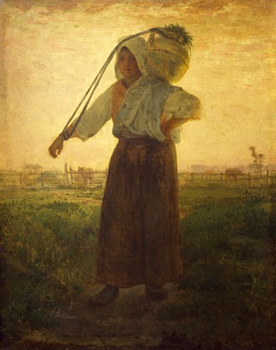 Norman dojarka w Greville autorstwa Jean Francois Millet