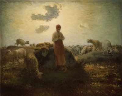 Strażnik stada autorstwa Jean Francois Millet