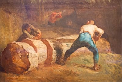 Piły do drewna autorstwa Jean Francois Millet