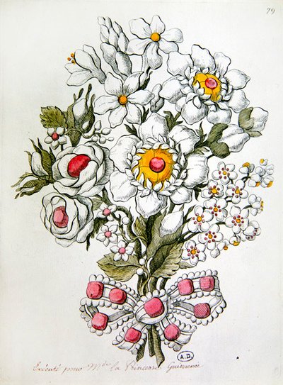 Bukiet kamieni szlachetnych autorstwa Jean Henri Prosper (after) Pouget