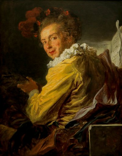 Postać fantazji. Portret pana de La Bretèche autorstwa Jean Honore Fragonard